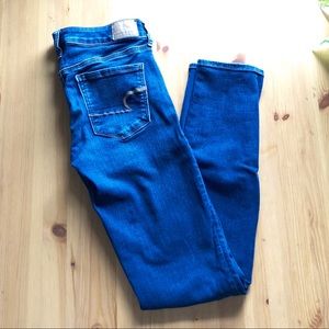 ☁️ AE Ne(x)t Level Stretch True Blue Jeans